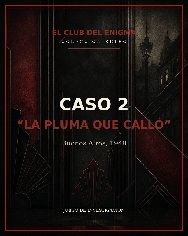 Portada del caso La Pluma que Calló
